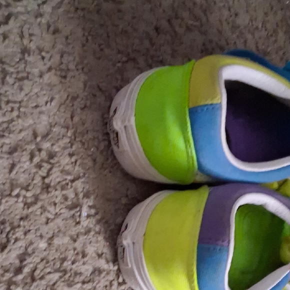 Vans Colorblock Sneakers Womens Size 7 - Picture 5 of 9